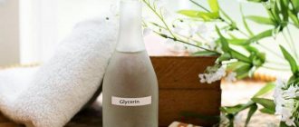 glycerin for the face: harm and benefit