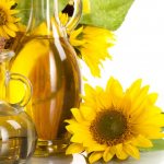 Sunflower oil for skin care