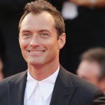 Actor Jude Law has the initial stage of androgenetic alopecia, which is absolutely normal for his age