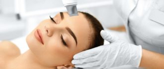 Ultrasonic facial cleansing
