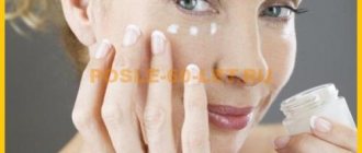 Moisturizing face cream rated 10 best after 60 years. Content 